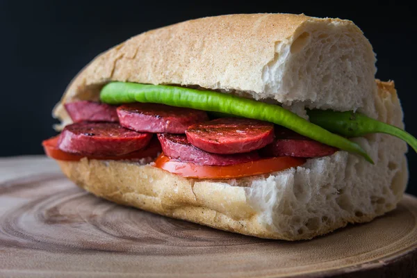 Sucuk Ekmek / ekmek sandviç sosis