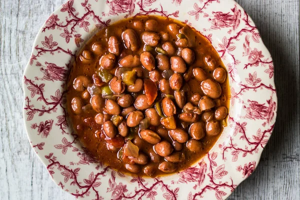 Bean Stew / Turkish Barbunya Pilaki. — Stok fotoğraf