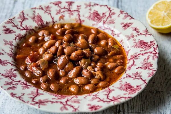 Bean Stew / Turkish Barbunya Pilaki. — Stock Fotó
