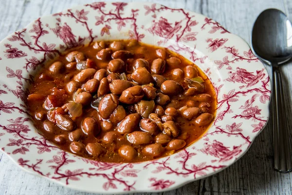 Bean Stew / Turkish Barbunya Pilaki. — Stock Fotó