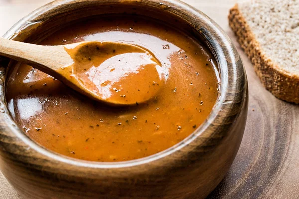Турецкая Тархана или суп эзогелин — стоковое фото
