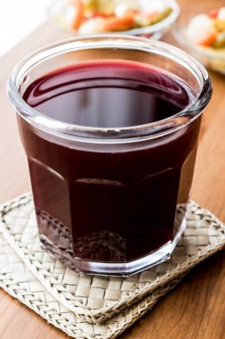 Türk Şalgam suyu ile turşu / levrek balığı haşlaması Suyu.