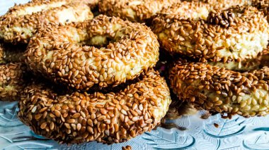 Türk Bagel Kandili Simidi.