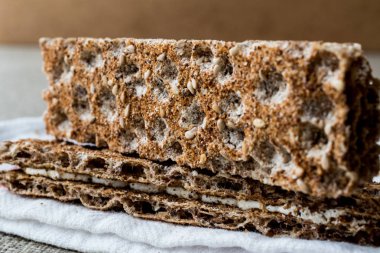 Crispbread peynir ve susam (ücretsiz gluten)