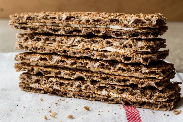 Crispbread peynir ve susam (ücretsiz gluten)