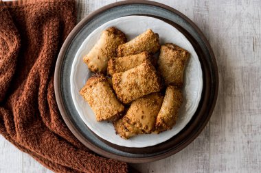 Tahini ve Susam ve Tahinli Corek 'li hamur işleri