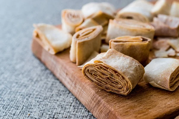 Türk gıda dan Artvin Silor denilen / içlerinin ve kızarmış phyllo.