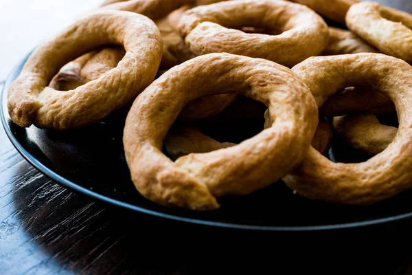 Turkish Bakery Gevrek Galeta Halka — Stock fotografie