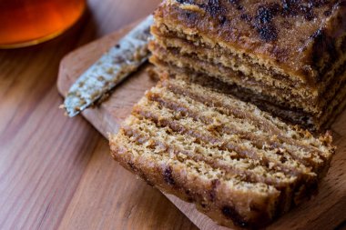 Tatlım kek ceviz ve karamel krem. 