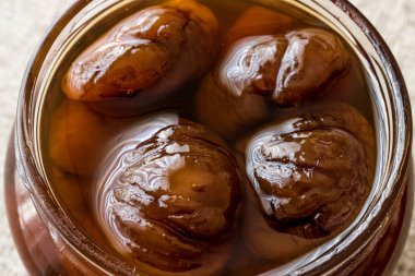 Türk KESTANELİ tatlı kavanoz / Bursanın Sekeri