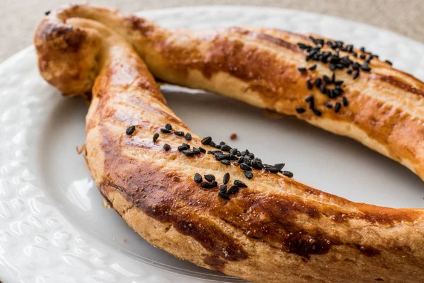 Turco Salado Pastelería Catal con comino negro —  Fotos de Stock