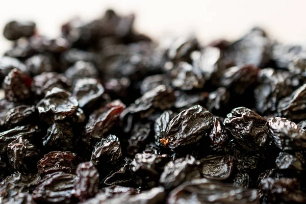 Raw Raw Raisins biologico vista da vicino . — Foto Stock