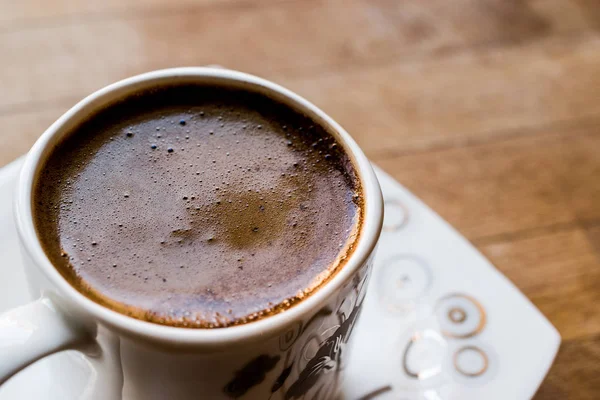 Türkischer Kaffee aus nächster Nähe — Stockfoto