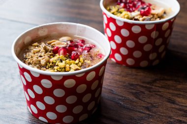 Türk geleneksel tatlı Aşure (Noah'ın puding)