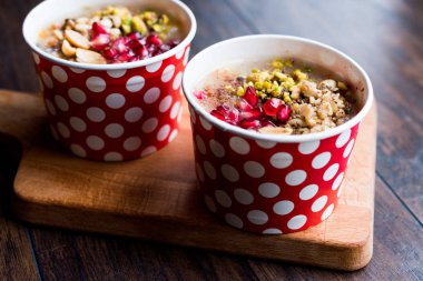 Türk geleneksel tatlı Aşure (Noah'ın puding)