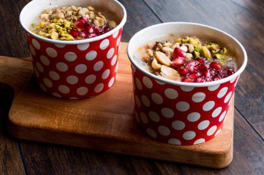 Türk geleneksel tatlı Aşure (Noah'ın puding)