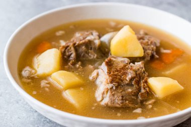 Türk Kuzu Haslama / Kuzu güveç patates ve havuç ile