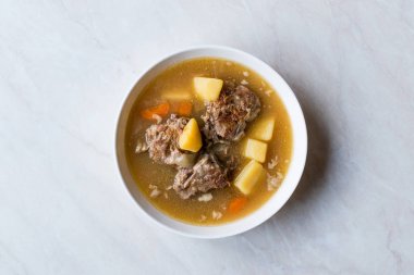 Türk Kuzu Haslama / Kuzu güveç patates ve havuç ile