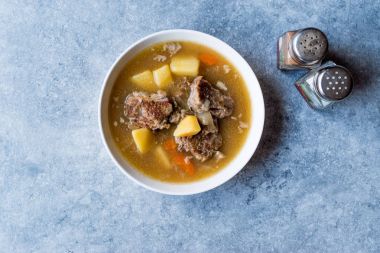 Türk Kuzu Haslama / Kuzu güveç patates ve havuç ile