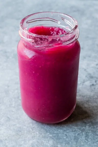 Beet Dip Sauce Made Beetroot Horseradish — Stock Photo, Image