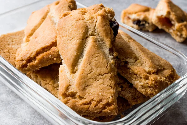 Galletas Tradicionales Apple Strudel Rellenas Mermelada —  Fotos de Stock