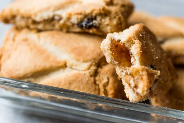 Традиційне Печиво Яблучним Штруделем Заповнене Джемом — стокове фото