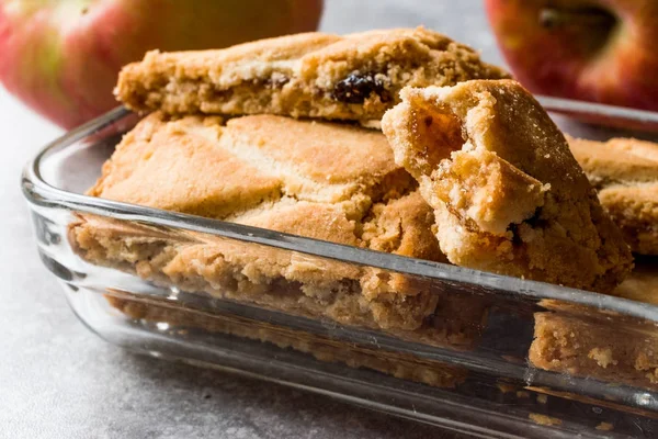 Traditionele Appel Strudel Cookies Gevuld Met Jam — Stockfoto