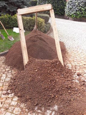 Botanik Bahçesi için zemin elek.