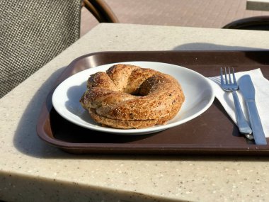Taze pişmiş simit Restaurant, hizmet.