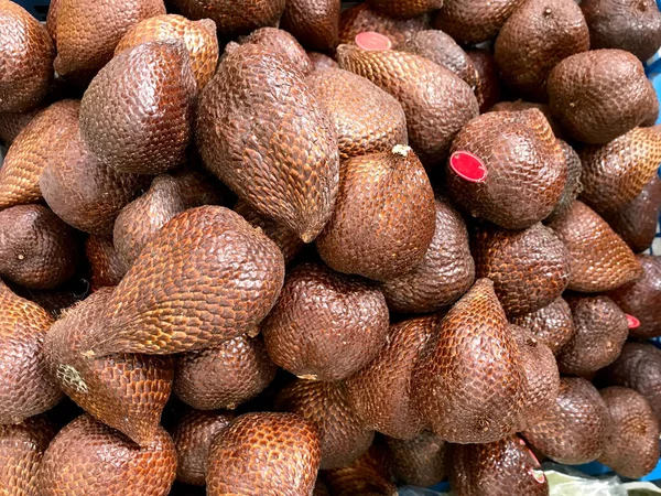 Salak Fruit Market Bazaar Para Venda Schlangen Alimentos Orgânicos — Fotografia de Stock