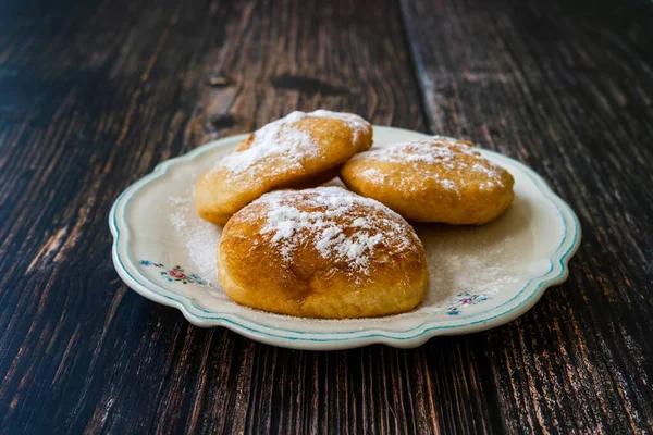 Mandazi Slightly Sweet East African Street Food Spicy Airy Yeast — Stok fotoğraf