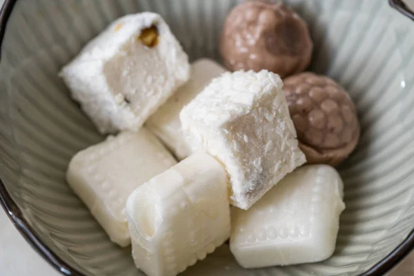 Traditional Turkish Ramadan Sweet Sugar Candy Akide Sekeri Rock Candy — Stock Photo, Image