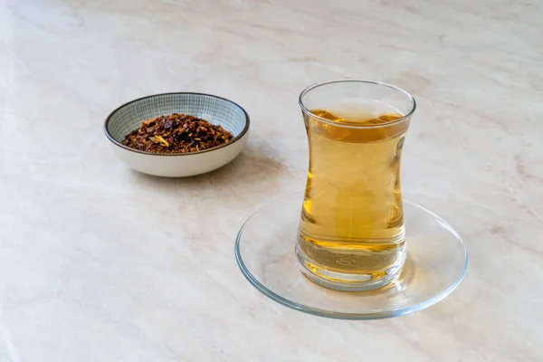 Здоровый Традиционный Травяной Чай Rooibos Сушеными Специями Органический Напиток — стоковое фото