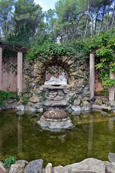 Barcelona Park Labirynt Horta — Zdjęcie stockowe