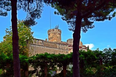 Barcelona mountain Park'ta