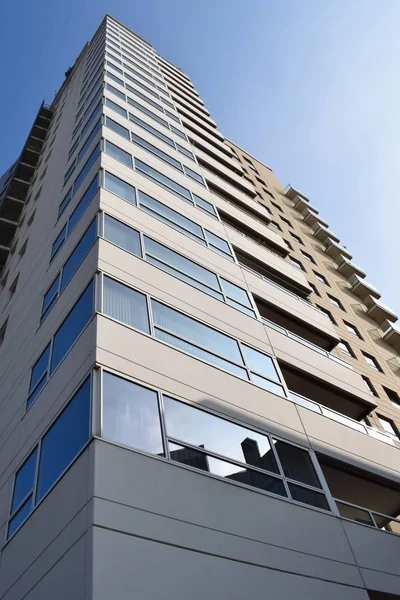 Torres arranha-céus escritórios — Fotografia de Stock