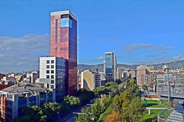 Veduta aerea di Barcellona — Foto Stock