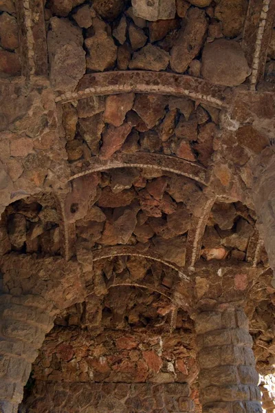 Viaducto, Parque Güell — Foto de Stock