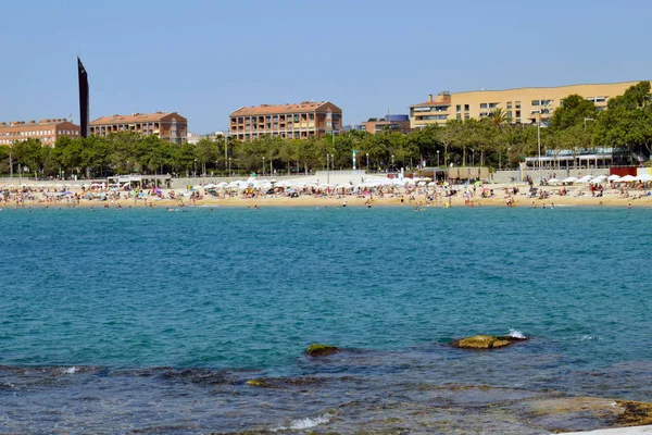 Plajları Akdeniz Barcelona