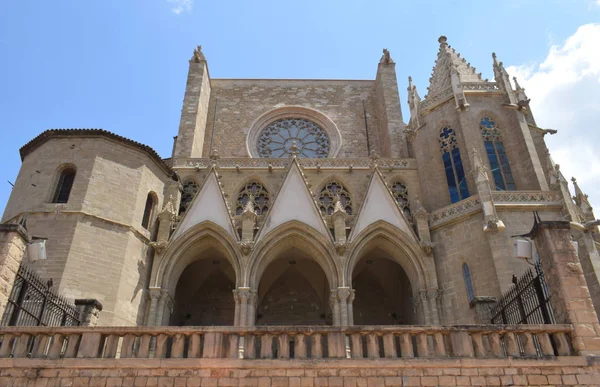 Igreja Colegiada Basílica de Santa Maria da Alvorada (Manresa ) — Fotografia de Stock