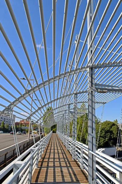 Progettazione di ponti per pedoni — Foto Stock