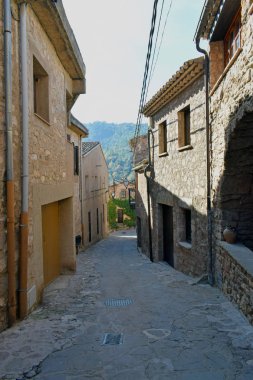 Mura ortaçağ şehir Barcelona il 