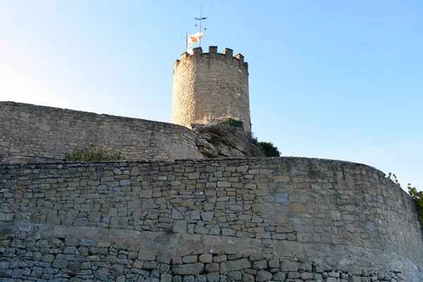 Таламанка Середньовічне Місто Провінції Барселоні — стокове фото