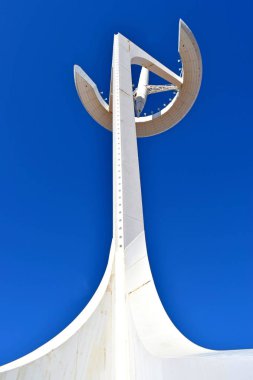 Barcelona'da telekomünikasyon anten