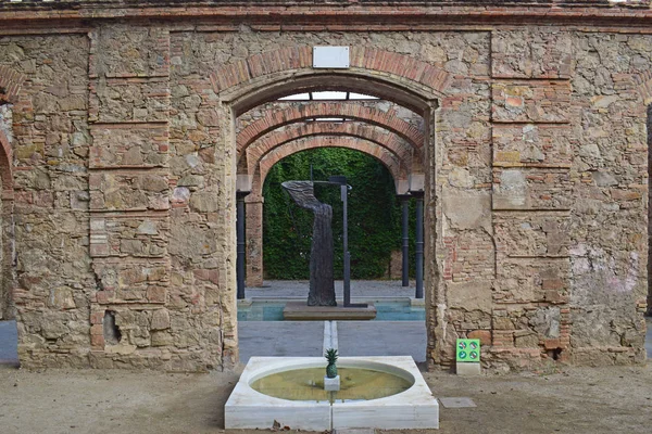 Arcos Arquitetônicos Parque Público Clot Barcelona — Fotografia de Stock
