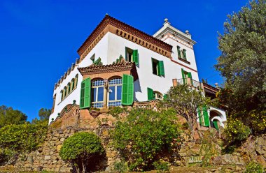 Casa Trias in Barcelona Guell Park