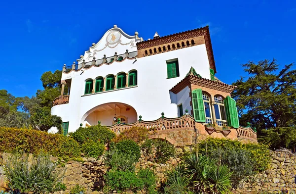 Casa Trias Barcelona Guell Park — Stok fotoğraf