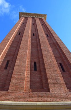 Plaza Espaa Barcelona'da Venedik kuleleri