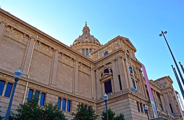 Palácio Nacional Montjuic Barcelona — Fotografia de Stock