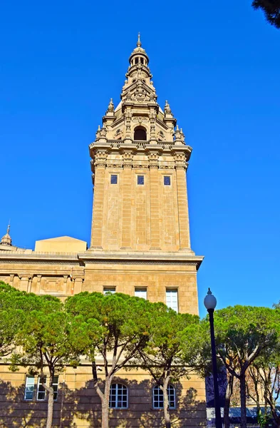 Palácio Nacional Montjuic Barcelona — Fotografia de Stock